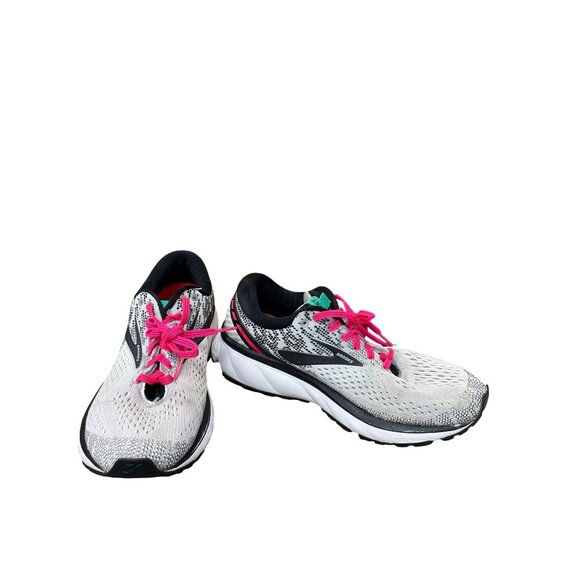 Brooks Ghost 11 Womens gray black running shoes sneakers size 8.5B SKU 9170 - Picture 1 of 14